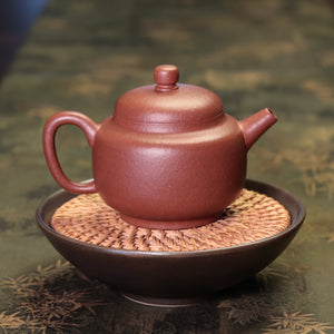 Gong Deng Purple Clay Teapot 粗砂宮燈壺