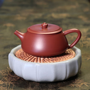Chan Lian Shipiao Purple Clay Teapot 禪蓮石瓢壺