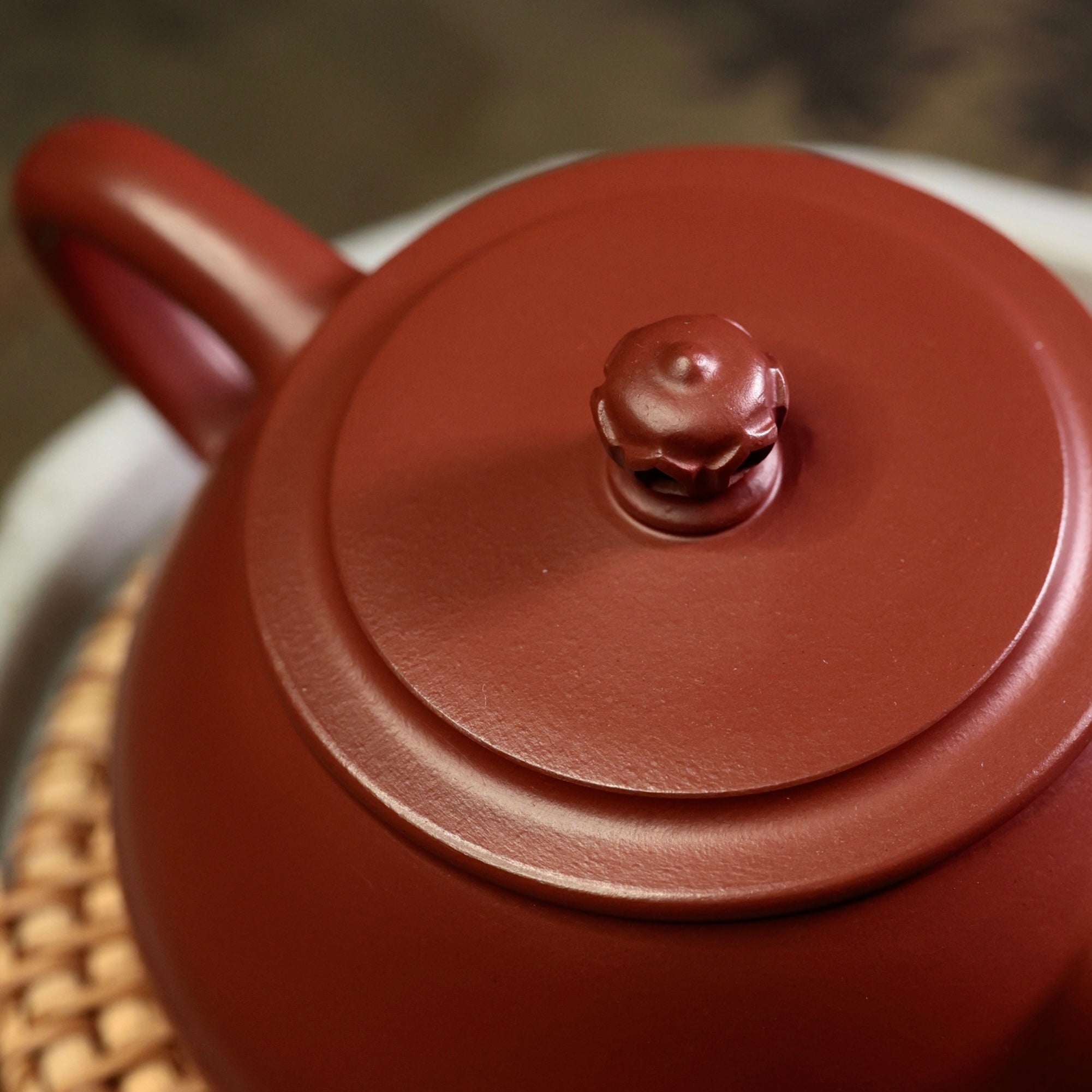 Chan Lian Shipiao Purple Clay Teapot 禪蓮石瓢壺