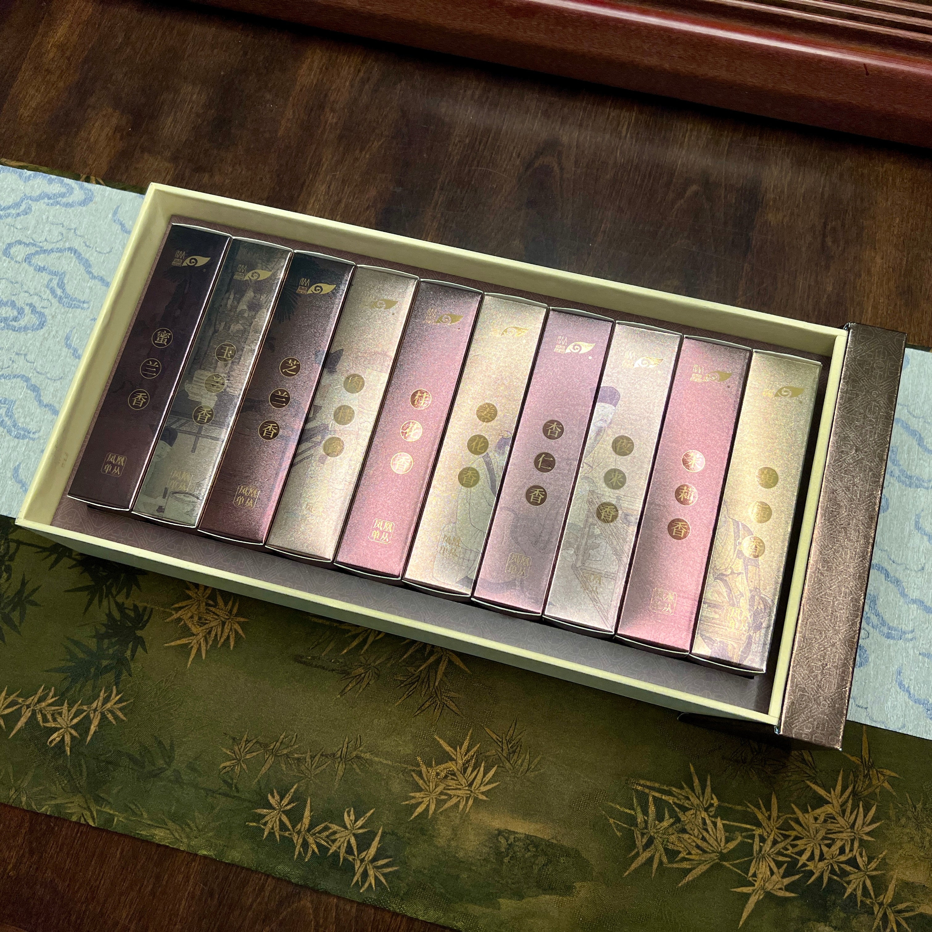 SCAFTEA SELECTED Phoenix Dancong Oolong Tea Premium Ten-aroma Collection Set 鳯凰單叢十大香型套装