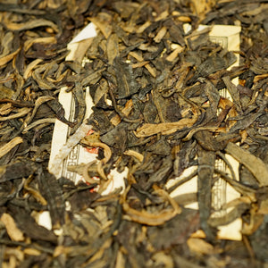 SCAFTEA SELECTED 2007 Bulang Mountain Aged Raw Puerh Tea Brick 布朗山生磚