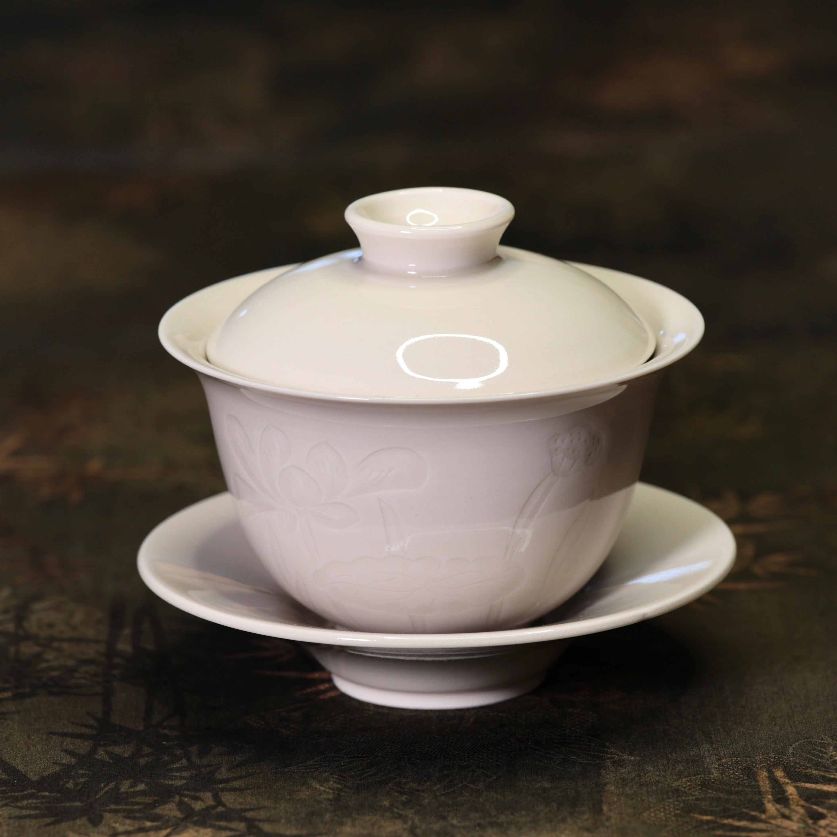 Ding Kiln Master Handcrafted Gai Wan 定窯三才蓋碗