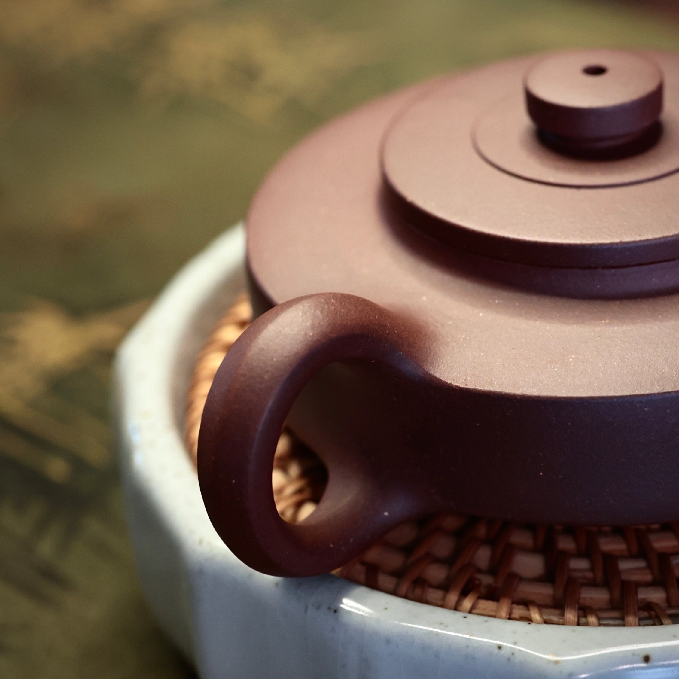 Zhou Pan Purple Clay Teapot 紫泥周盤壺