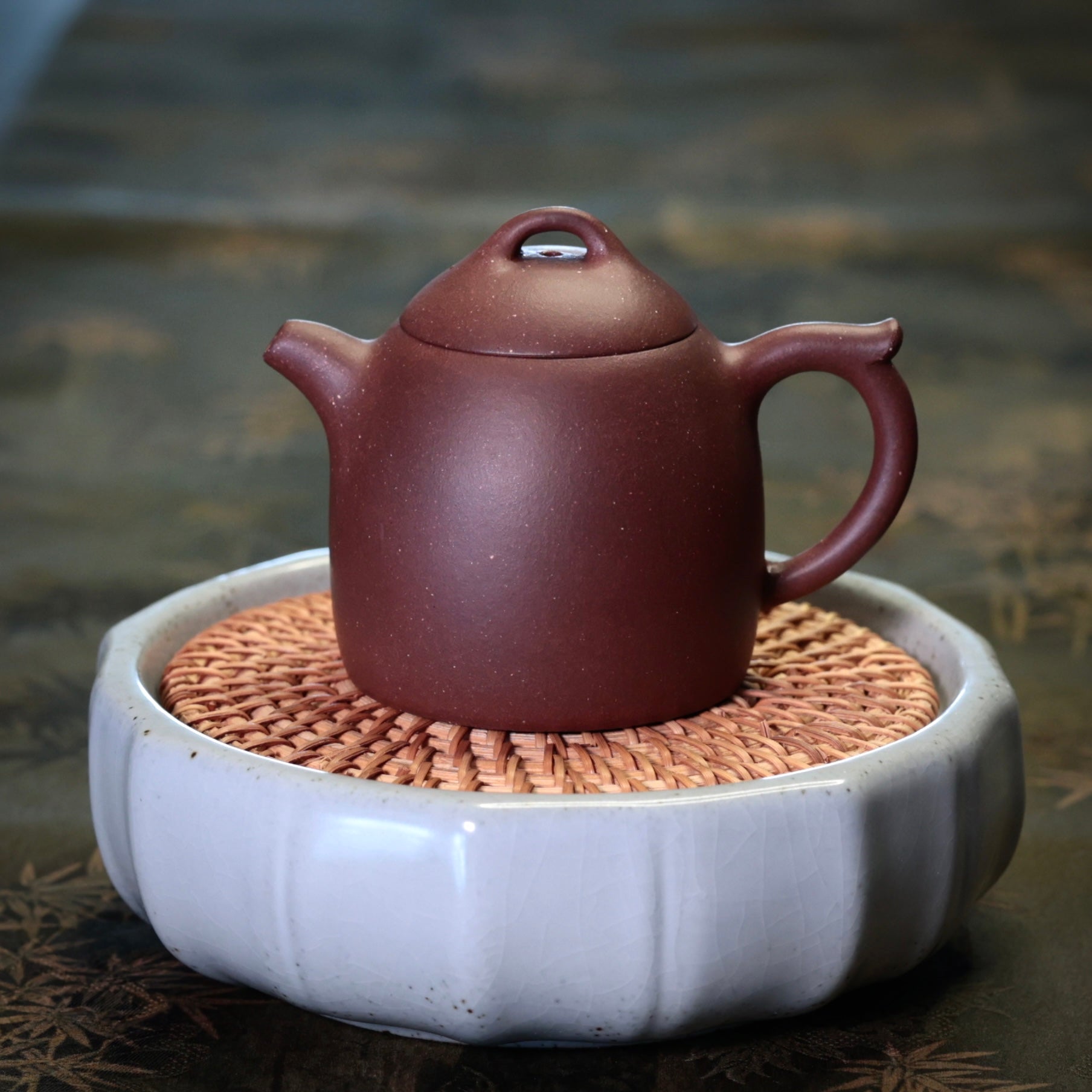 Qin Quan Purple Clay Teapot 紫泥秦權壺
