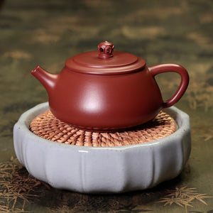 Chan Lian Shipiao Purple Clay Teapot 禪蓮石瓢壺