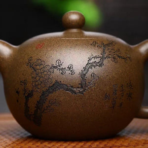 Master Piece Yuanzhu Purple Clay Teapot 圆珠